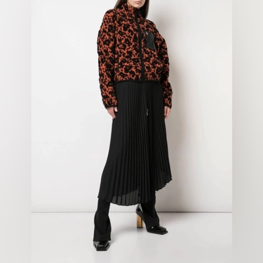 PROENZA SCHOULER WHITE LABEL
Pswl Leopard Jacquard Cropped Bomber Jacket